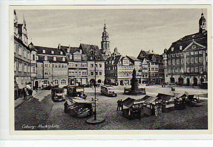 Coburg Markt 1939 Coburg Markt 1939