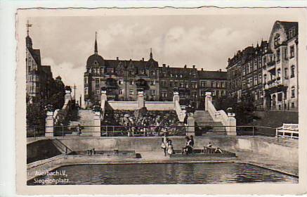 Auerbach Vogtland Siegelohplatz 1951