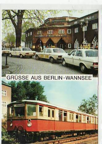 Berlin Wannsee Bahnhof ca 1985