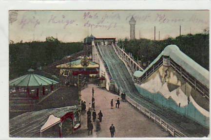 Berlin Halensee Wilmersdorf Luna-Park 1924 Rodelbahn,Rummel