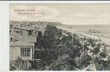 Ostseebad Ahlbeck Villenpanorama ca 1910 Ostseebad Ahlbeck Villenpanorama ca 1910