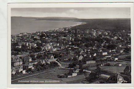 Ostseebad Ahlbeck vom Bismarckturm aus 1938 Ostseebad Ahlbeck vom Bismarckturm aus 1938