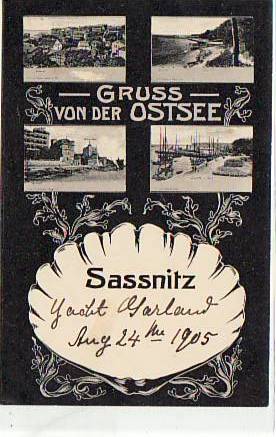 Sassnitz-Saßnitz auf Rügen ca 1905