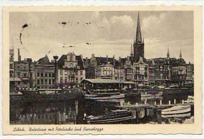 Lübeck Untertraue 1940 Lübeck Untertraue 1940