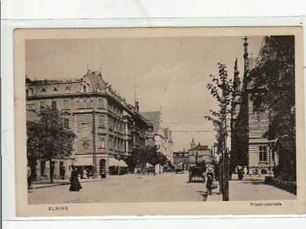 Elbing Westpreussen Friedrichstrasse 1916