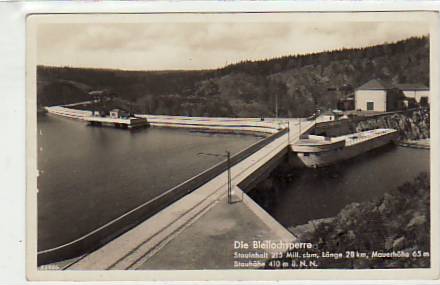 Saalburg Saale Bleilochtalsperre ca 1935 Saalburg Saale Bleilochtalsperre ca 1935