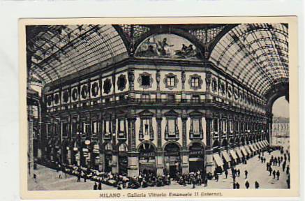 Milano Italien Galleria ca 1930 Milano Italien Galleria ca 1930