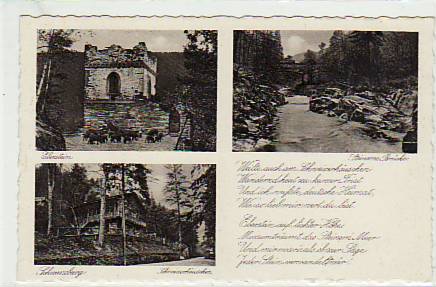 Schwarzburg Thüringen Eberstein Steinerne Brücke ca 1930 Schwarzburg Thüringen Eberstein Steinerne Brücke ca 1930