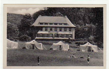 Schwarzburg Thüringen Zeltplatz 1955 Schwarzburg Thüringen Zeltplatz 1955