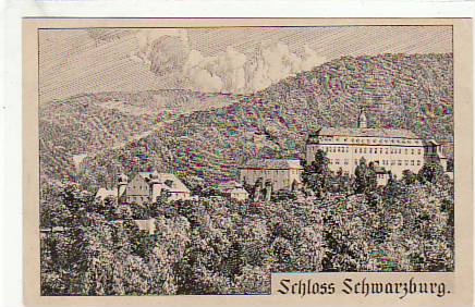 Schwarzburg Thüringen Schloss ca 1930 Schwarzburg Thüringen Schloss ca 1930