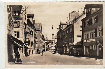 Lindau am Bodensee Hauptstrasse 1940 Lindau am Bodensee Hauptstrasse 1940