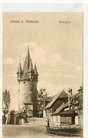 Lindau am Bodensee Diebsturm ca 1915 Lindau am Bodensee Diebsturm ca 1915