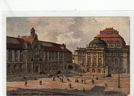 Chemnitz Künstlerkarte 1921 Chemnitz Künstlerkarte 1921