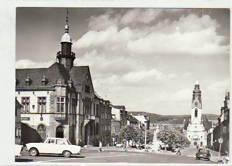 Adorf im Vogtland Thälmannplatz 1983