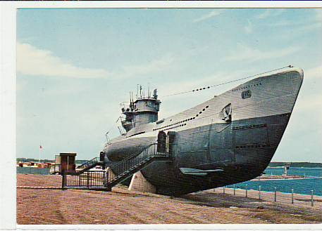 Marine Kriegsschiffe nach 1945 U-Boot in Laboe bei Kiel