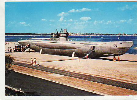 Marine Kriegsschiffe nach 1945 U-Boot in Laboe U 995