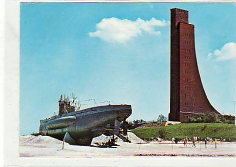 Marine Kriegsschiffe nach 1945 U-Boot in Laboe U 995