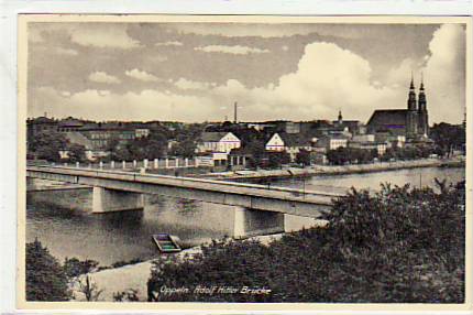 Oppeln Schlesien A.H.Brücke 1935 Oppeln Schlesien A.H.Brücke 1935
