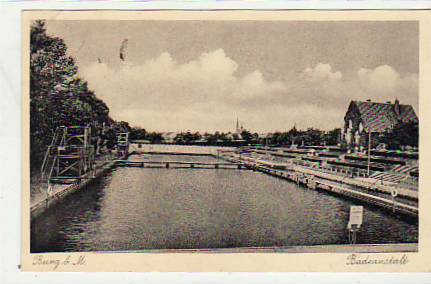 Burg im Jerichower Land Badeanstalt 1940 Burg im Jerichower Land Badeanstalt 1940