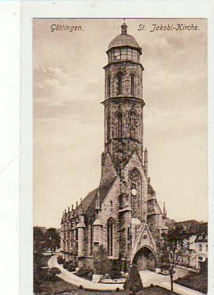 Göttingen St.Jakobi-Kirche ca 1920 Göttingen St.Jakobi-Kirche ca 1920