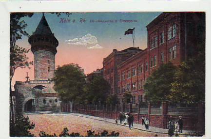 Köln am Rhein Utrichkaserne 1918 Köln am Rhein Utrichkaserne 1918