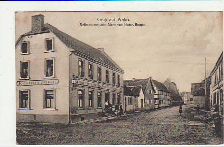 Köln Stadtteil Wahn am Rhein Restaurant zum Stern 1918 Köln Stadtteil Wahn am Rhein Restaurant zum Stern 1918