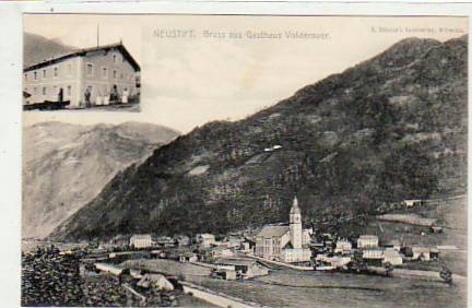 Neustift Gasthaus Volderauer ca 1915 Österreich