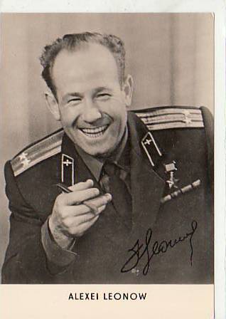 Raumfahrt Kosmonauten Alexei Leonow Russland 1965