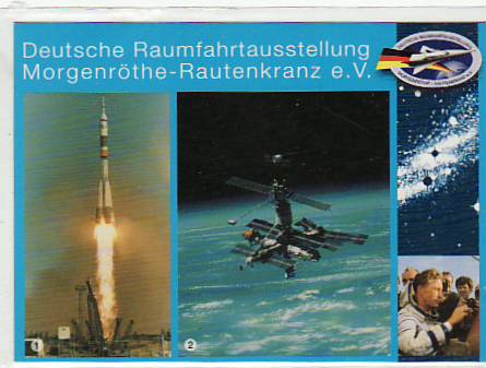 Raumfahrt Kosmonauten Ausstellung Morgenröthe-Rautenkranz