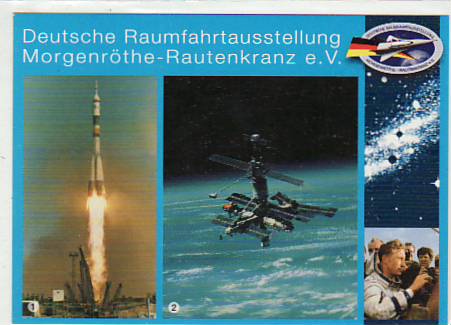 Raumfahrt Kosmonauten Ausstellung Morgenröthe-Rautenkranz