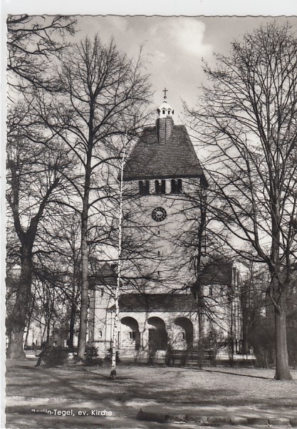 Berlin Tegel Kirche ca 1960