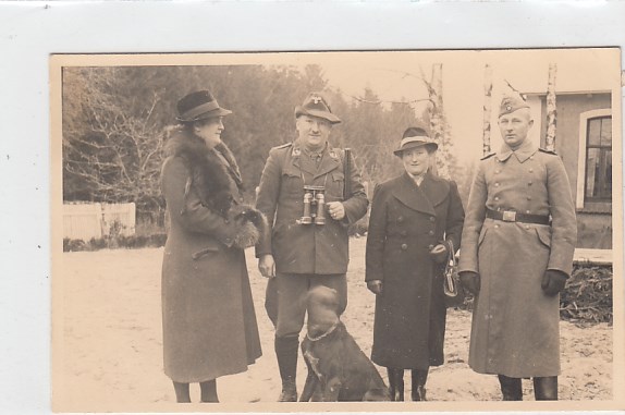 Bad Doberan Jäger und Soldaten Foto Karte