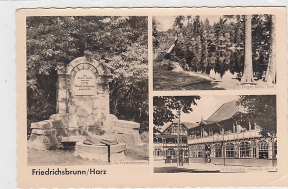 Friedrichsbrunn im Ostharz 1958