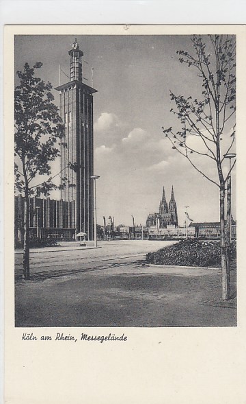 Köln am Rhein Messeglände 1952 Köln am Rhein Messeglände 1952
