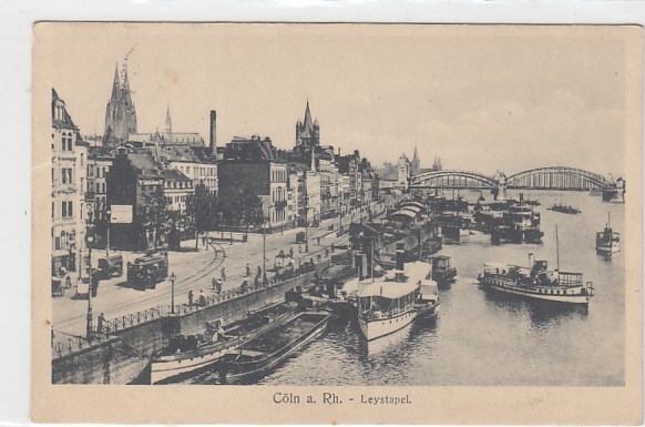 Köln am Rhein Leystapel 1915 Köln am Rhein Leystapel 1915