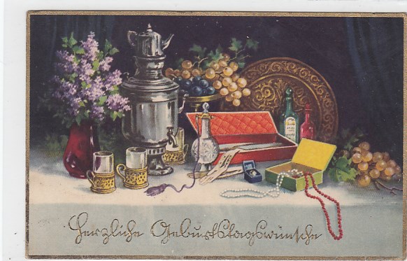 Glückwunsch zum Geburtstag ca 1910 Glückwunsch zum Geburtstag ca 1910