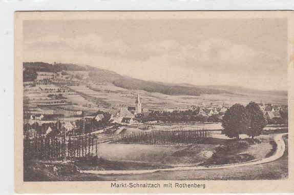 Markt-Schnaittach mit Rothenberg 1930 Markt-Schnaittach mit Rothenberg 1930