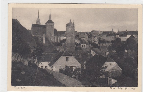 Bautzen Am Scharfenweg 1917