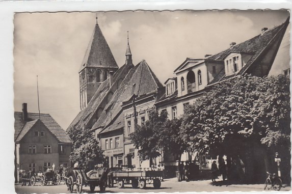Grimmen Mecklenburg Platz der Freundschaft 1960