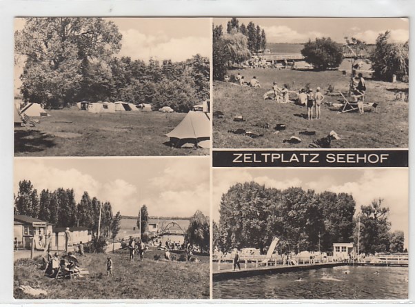Seehof bei Schwerin Zeltplatz 1968