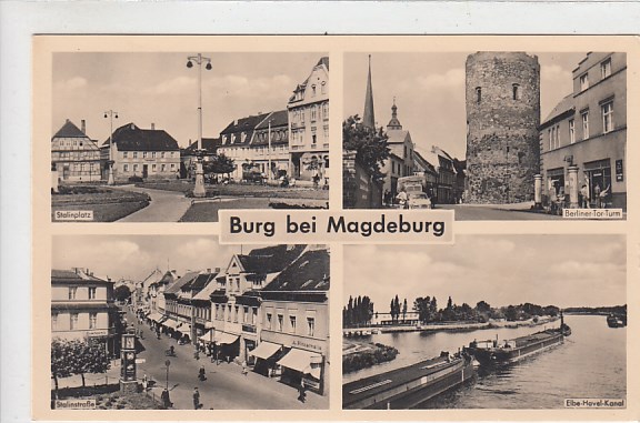 Burg im Jerichower Land 1961 Burg im Jerichower Land 1961