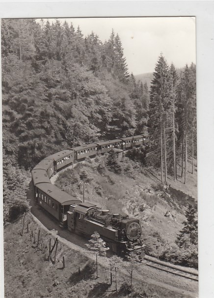 Brocken Harz Harzquerbahn Kleinbahn 1977 Brocken Harz Harzquerbahn Kleinbahn 1977