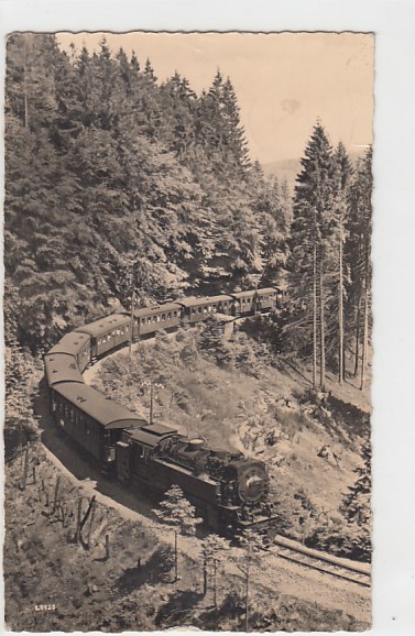 Brocken Harz Harzquerbahn Kleinbahn Brockenbahn 1961 Brocken Harz Harzquerbahn Kleinbahn Brockenbahn 1961