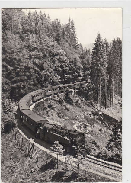 Brocken Harz Harzquerbahn Kleinbahn Brockenbahn 1978 Brocken Harz Harzquerbahn Kleinbahn Brockenbahn 1978