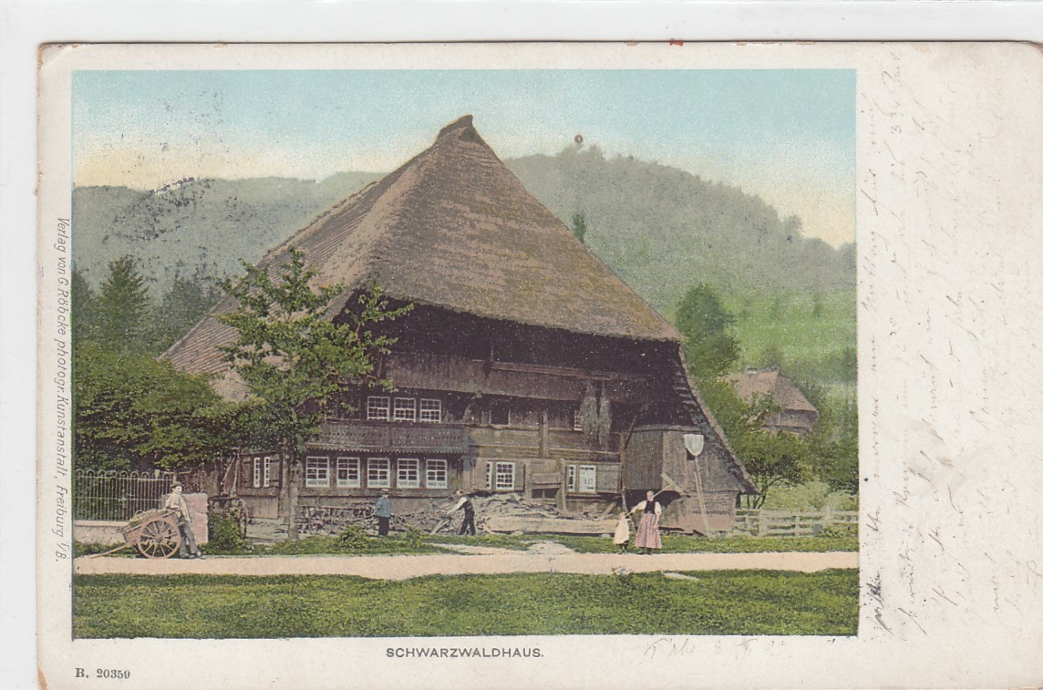 Schwarzwaldhaus Verlag aus Freiburg im Breisgau 1903 Schwarzwaldhaus Verlag aus Freiburg im Breisgau 1903