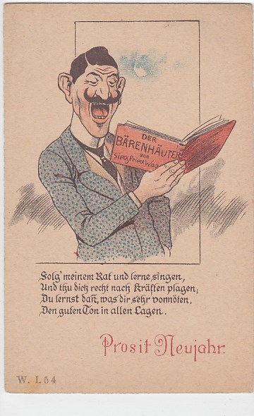 Glückwunsch Neujahr Sprüche ca 1900 Glückwunsch Neujahr Sprüche ca 1900