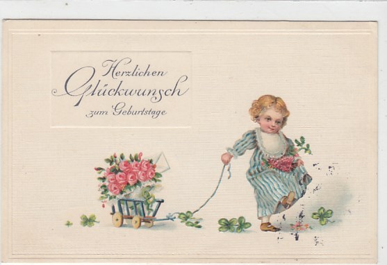 Glückwunsch zum Geburtstag 1914 Glückwunsch zum Geburtstag 1914