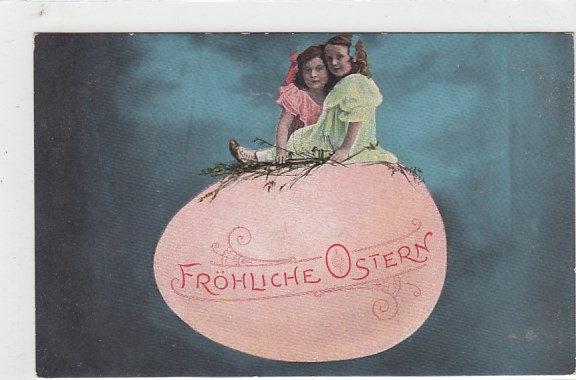 Glückwunsch Frohe Ostern ca 1920