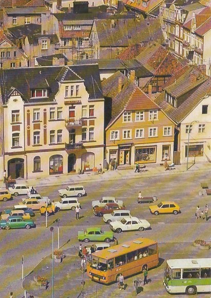 Waren an der Müritz in Mecklenburg ca 1985