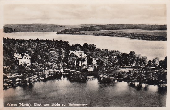 Waren an der Müritz in Mecklenburg Tiefwarensee ca 1930